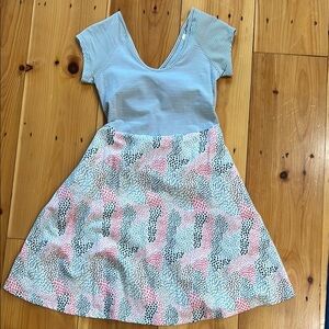 Striped and Patterned Dress